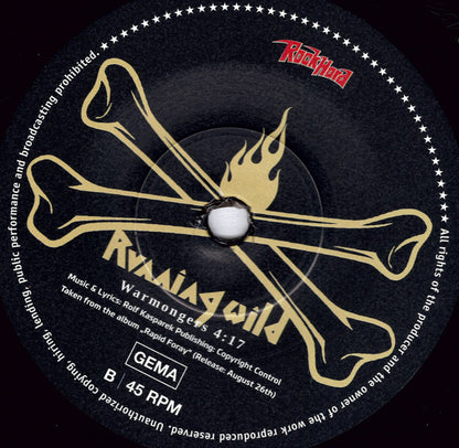 Sodom / Running Wild : Inside My Crosshairs / Warmongers (7", Single)