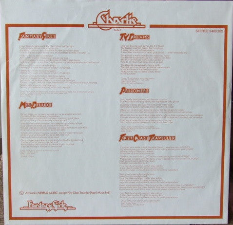 Charlie (5) : Fantasy Girls (LP, Album)