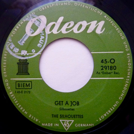 The Silhouettes : Get A Job (7", Single)