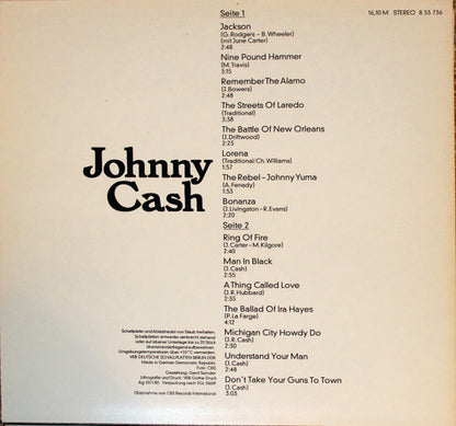 Johnny Cash : Johnny Cash (LP, Comp, RP, Blu)