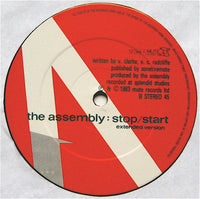 The Assembly : Never Never (Extended Version) (12", Single)