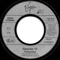 Heaven 17 : Temptation (7", Single)