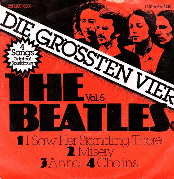 The Beatles : Die Grössten Vier Vol.5 (7", EP)