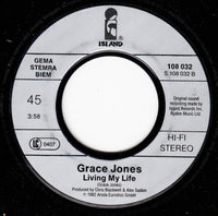 Grace Jones : Love Is The Drug (7", Single)