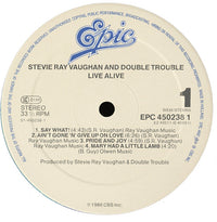 Stevie Ray Vaughan And Double Trouble* : Live Alive (2xLP, Album, Gat)