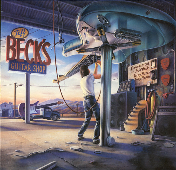 Jeff Beck With Terry Bozzio And Tony Hymas : Jeff Beck's Guitar Shop (LP, Album)
