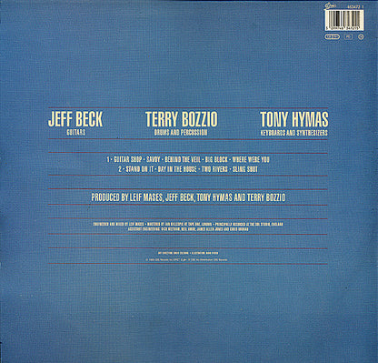 Jeff Beck With Terry Bozzio And Tony Hymas : Jeff Beck's Guitar Shop (LP, Album)