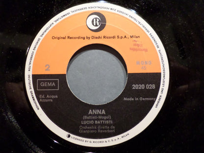 Lucio Battisti : Emozioni  (7", Mono)