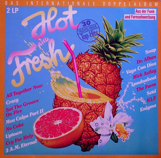 Various : Hot And Fresh - Das Internationale Doppelalbum (2xLP, Comp)