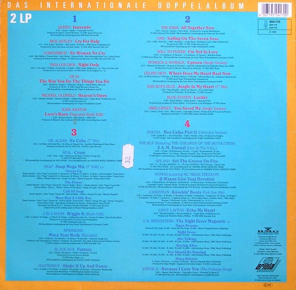 Various : Hot And Fresh - Das Internationale Doppelalbum (2xLP, Comp)