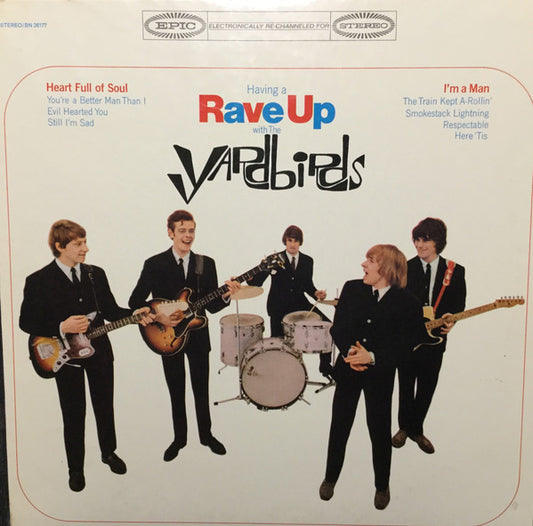 The Yardbirds : Having A Rave Up With The Yardbirds (LP, Album)