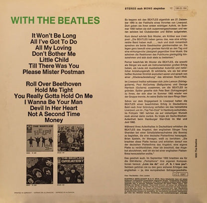 The Beatles : With The Beatles (LP, Album, RE)