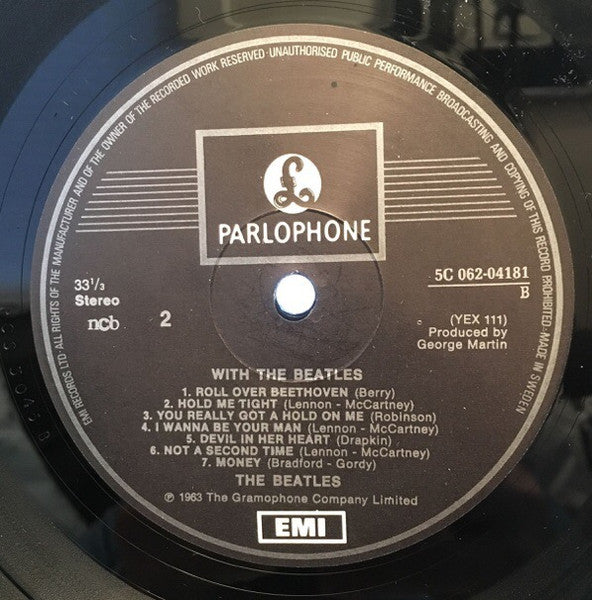 The Beatles : With The Beatles (LP, Album, RE)