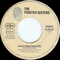 The Pointer Sisters* : Love In Them There Hills / Fairytale (7", Single)