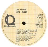 Mitch Ryder : Live Talkies (2xLP, Album + 12", Maxi + Ltd)