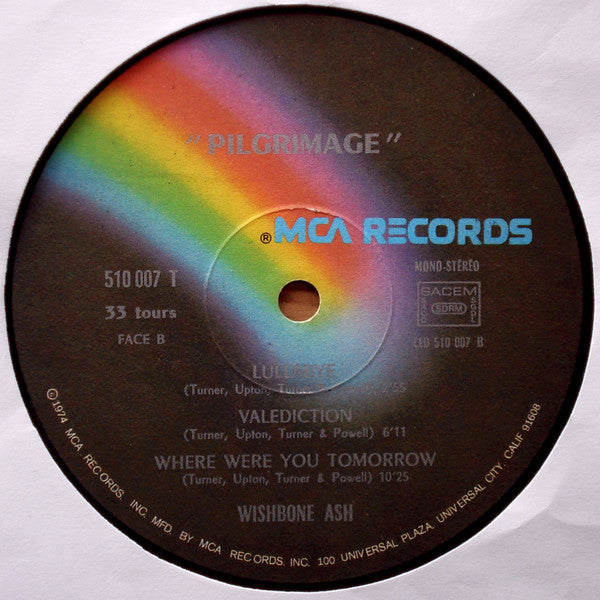 Wishbone Ash : Pilgrimage (LP, Album, RE)
