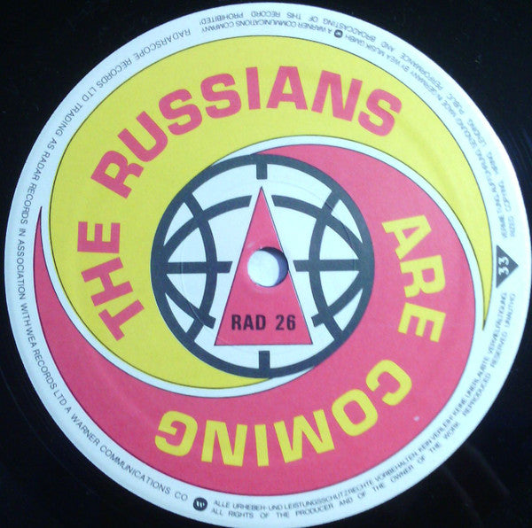 Bram Tchaikovsky : The Russians Are Coming (LP, Album, Gat)