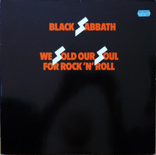 Black Sabbath : We Sold Our Soul For Rock 'N' Roll (2xLP, Comp, RE, Gat)