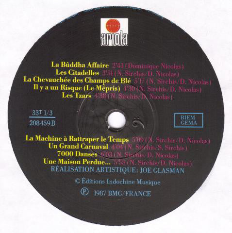 Indochine : 7000 Danses (LP, Album, Gat)