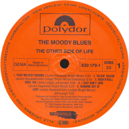 The Moody Blues : The Other Side Of Life (LP, Album)