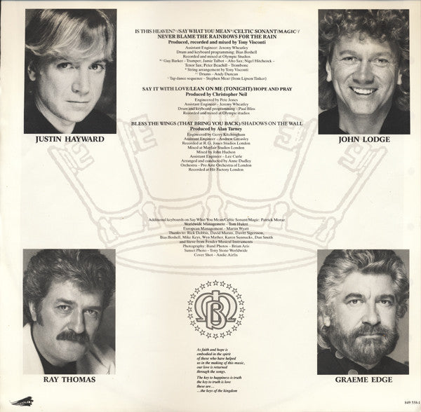 The Moody Blues : Keys Of The Kingdom (LP, Album)