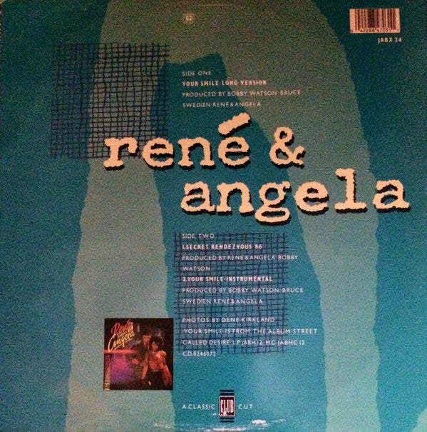 René & Angela : Your Smile (12")