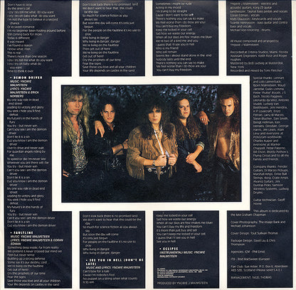 Yngwie Malmsteen : Eclipse (LP, Album)