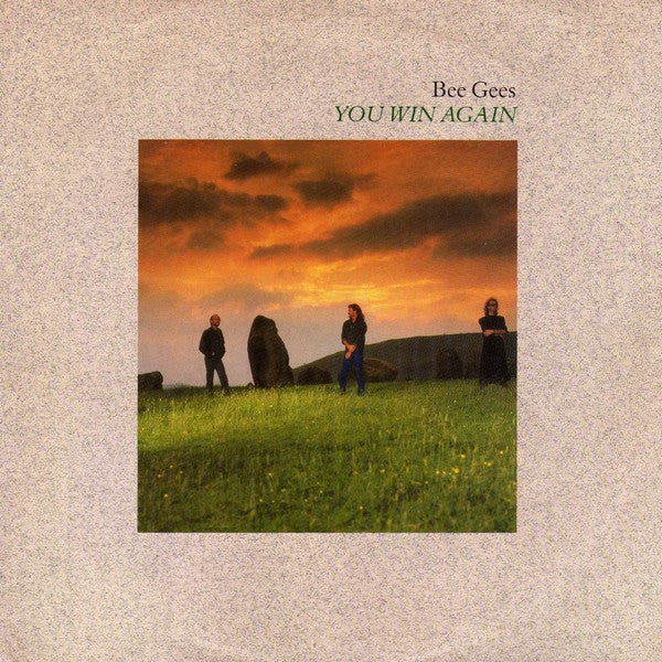 Bee Gees : You Win Again (7", Single)