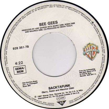 Bee Gees : You Win Again (7", Single)