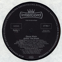 Oscar Klein : Pickin' The Blues (LP, Album, Club)