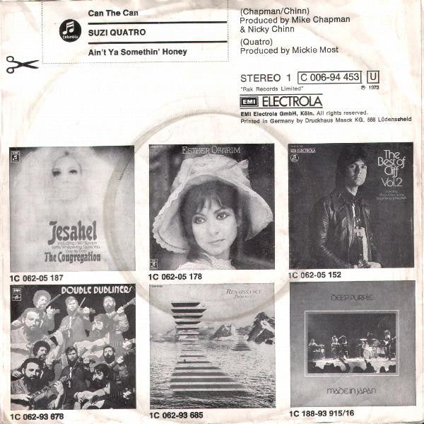 Suzi Quatro : Can The Can (7", Single)