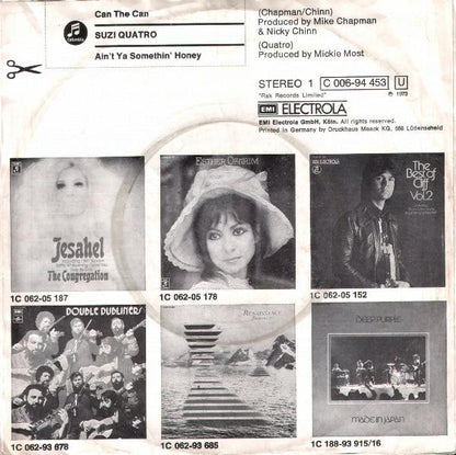 Suzi Quatro : Can The Can (7", Single)