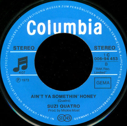 Suzi Quatro : Can The Can (7", Single)