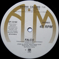 Falco : Vienna Calling (12", Single)