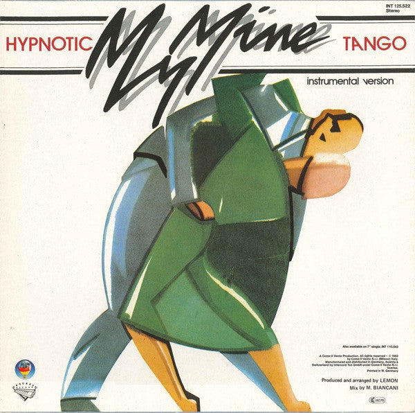 My Mine : Hypnotic Tango (12", Maxi)