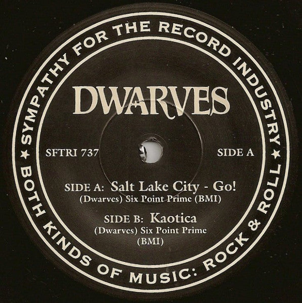 Dwarves : Salt Lake City (7", Single)