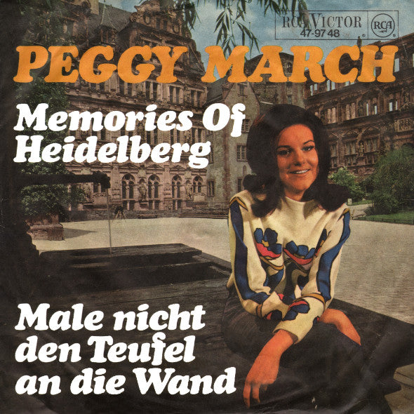 Peggy March : Male Nicht Den Teufel An Die Wand / Memories Of Heidelberg (7", Single)