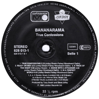 Bananarama : True Confessions (LP, Album)