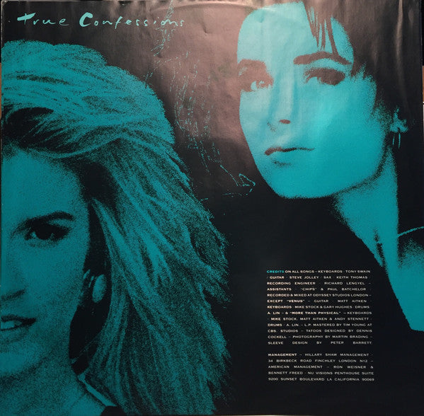 Bananarama : True Confessions (LP, Album)