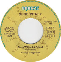 Gene Pitney : Blue Angel / Song Without A Friend (7")