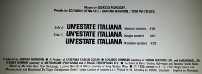 Edoardo Bennato - Gianna Nannini : Un'Estate Italiana (12", Single)