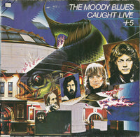 The Moody Blues : Caught Live +5 (2xLP, Album, Gat)