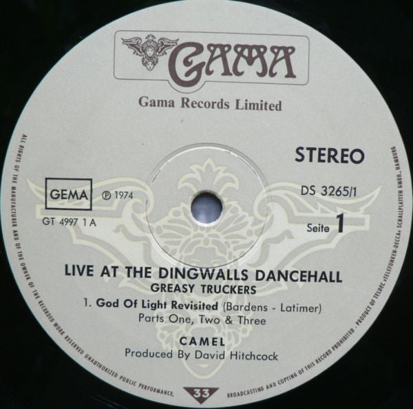 Various : Greasy Truckers Live At Dingwalls Dance Hall (2xLP, Album)
