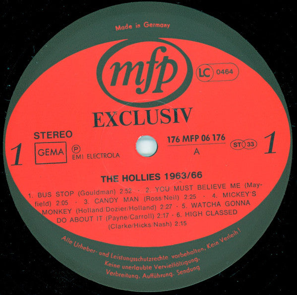The Hollies : 1963-1966 (2xLP, Comp, Gat)