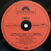 Lime (2) : Lime 3 (LP, Album)