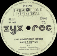 The Invincible Spirit : Make A Device / Provoke You (12")