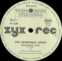 The Invincible Spirit : Make A Device / Provoke You (12")
