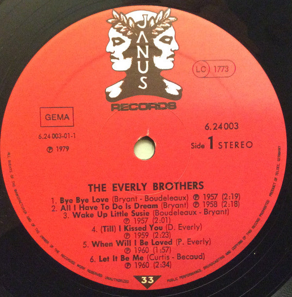 Everly Brothers : The Everly Brothers (LP, Comp)