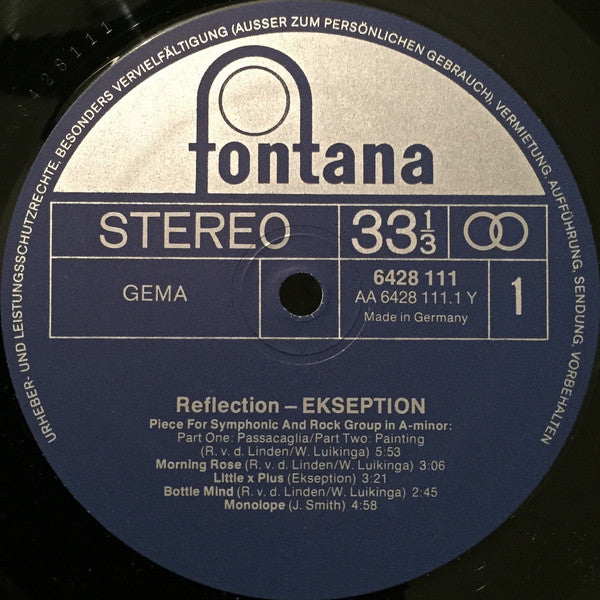 Ekseption : Reflection (LP, Comp)