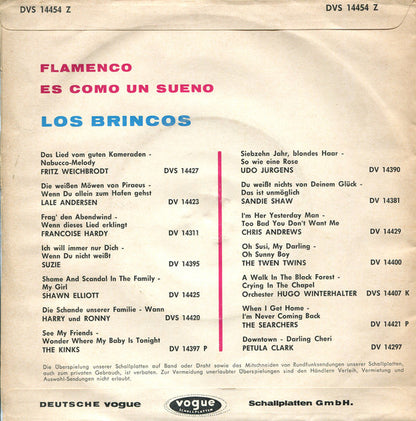 Los Brincos : Flamenco (7", Single)